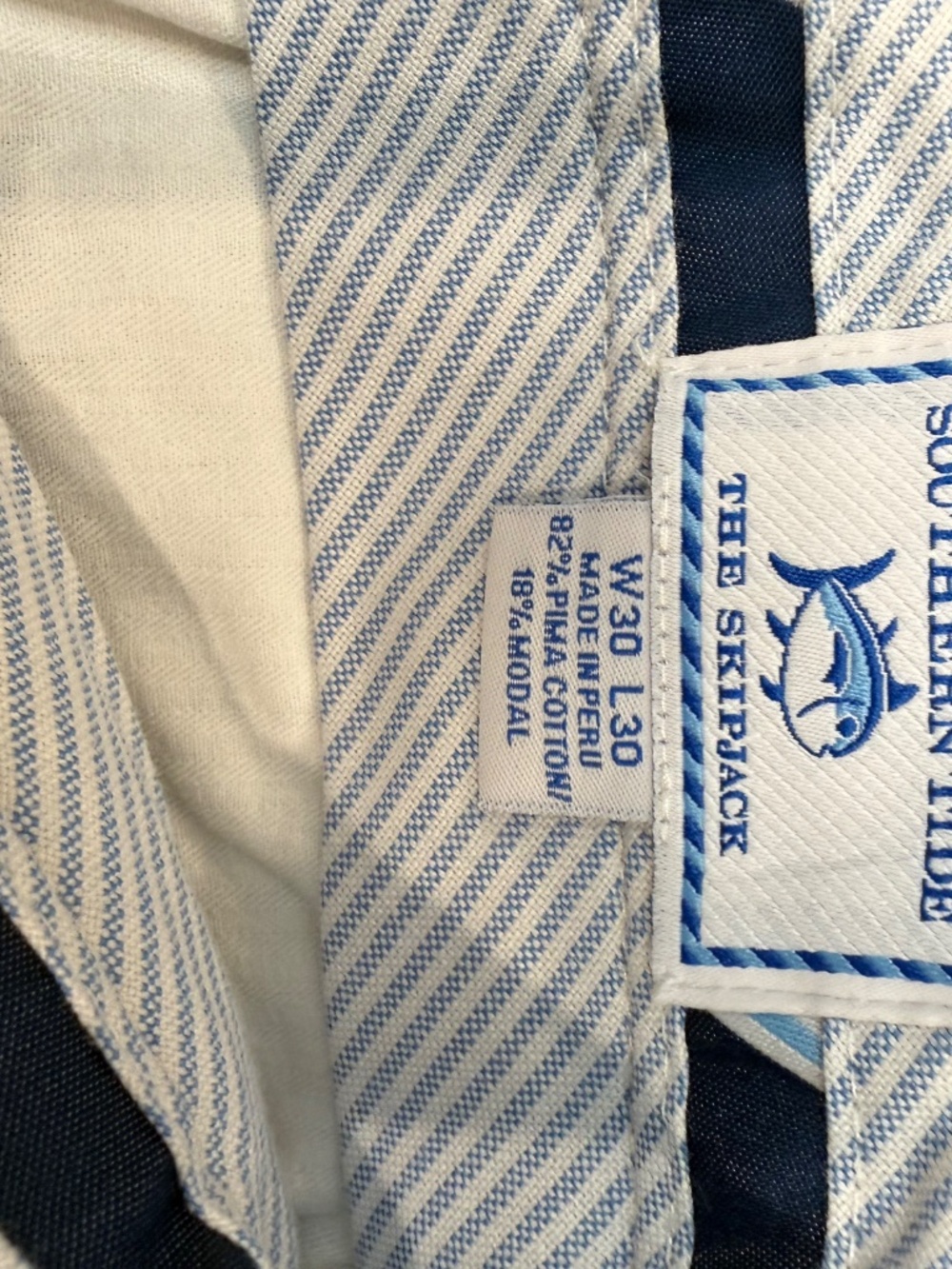 Southern Tide Skipjack Khaki Chino Pants Men’s 30x30 Straight Stretch Golf Casua - Picture 10 of 11